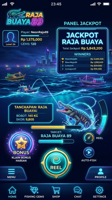 btv168 — layar beranda